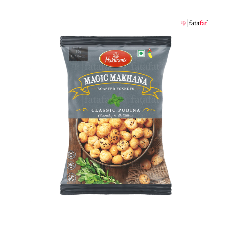 Makhana / foxnut Classic Pudina - 30g Haldiram