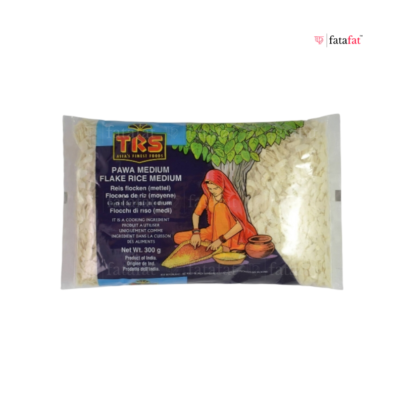 TRS Poha / Pawa / Rice Flakes Medium (300g)