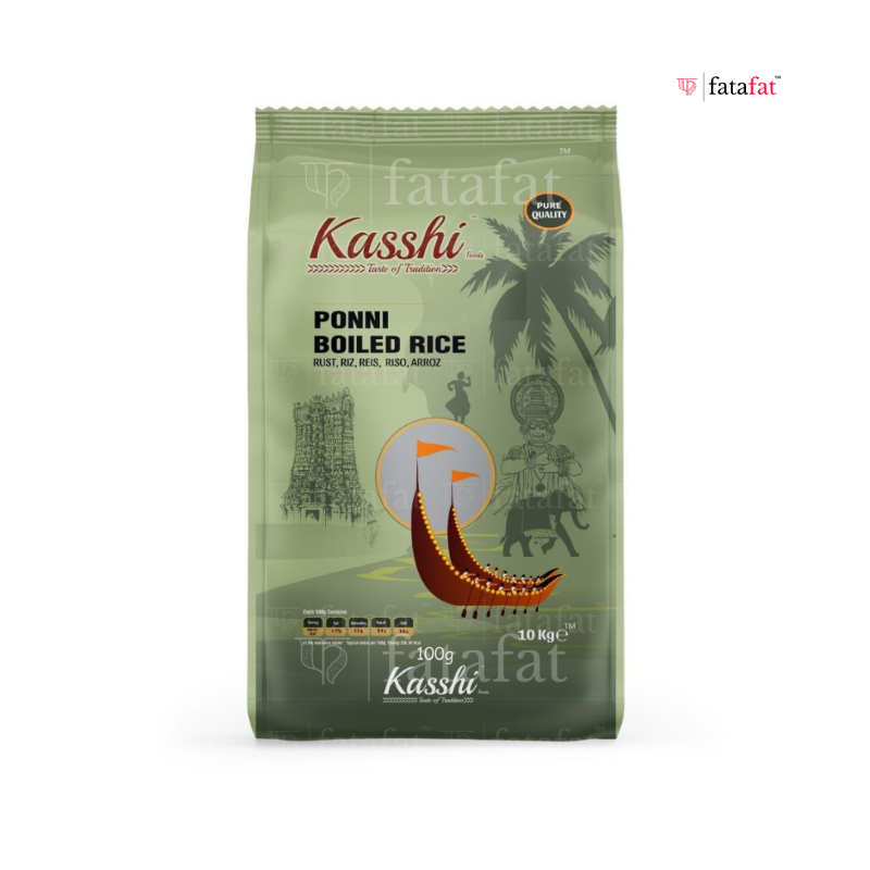 Ponni Boild Rice - 10kg Kasshi