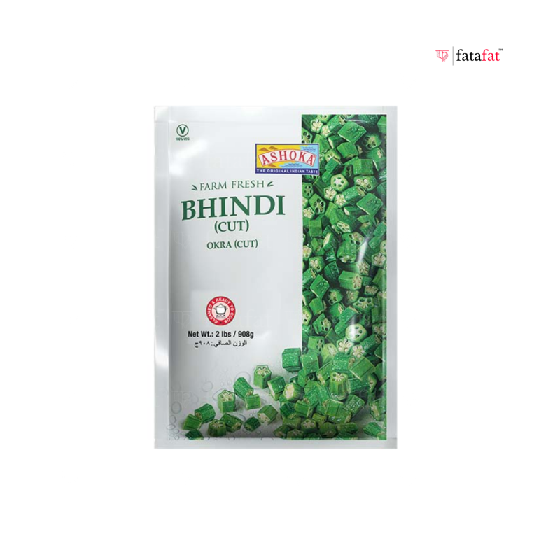 Bhindi / Okra (Cut) (Frozen) - 310g ASHOKA