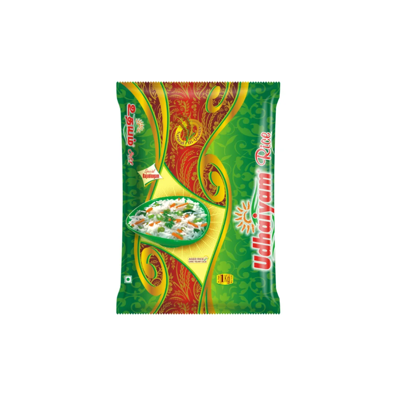 Udhaiyam Rajabhogam Ponni Boiled Rice 1kg