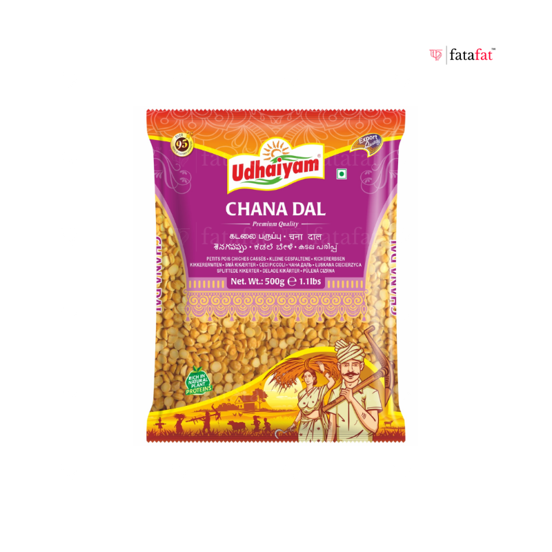 Udhaiyam Chana Dal 500g Export Pack
