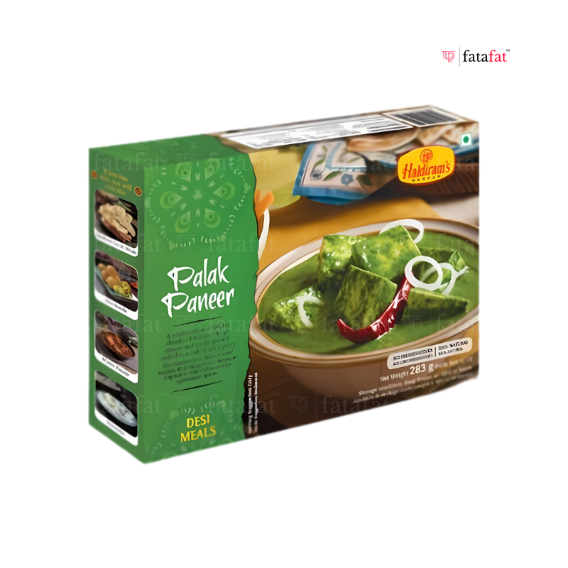 Palak Paneer (Frozen) - 283g Haldiram