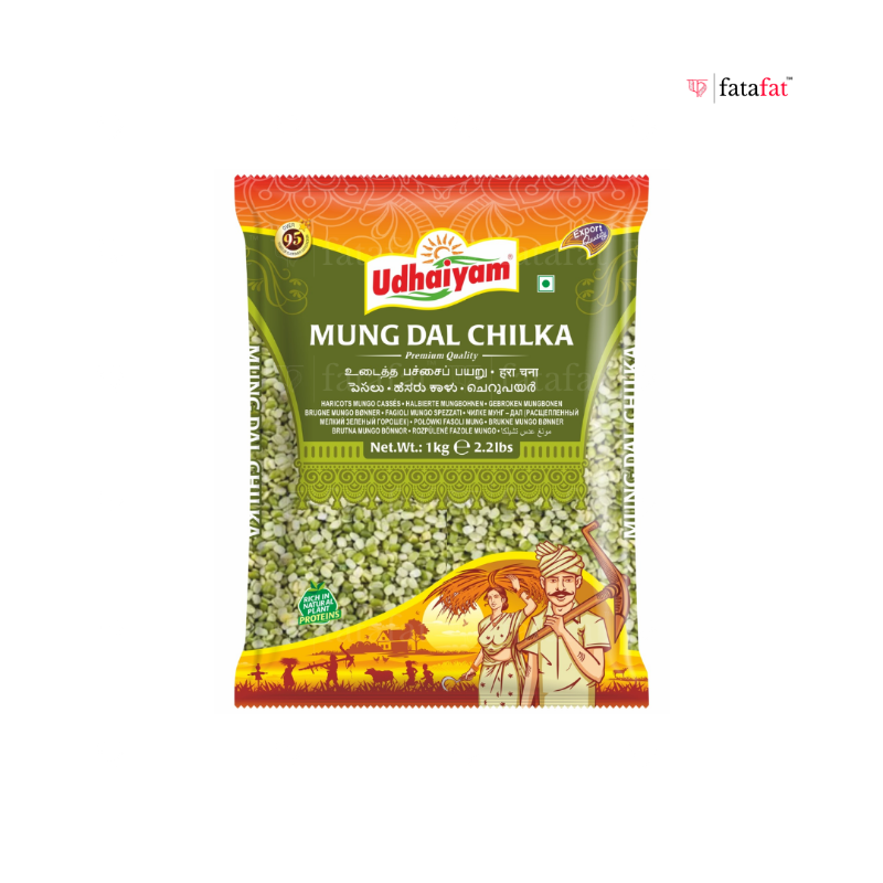 Udhaiyam Green Mung Beans Whole 2kg