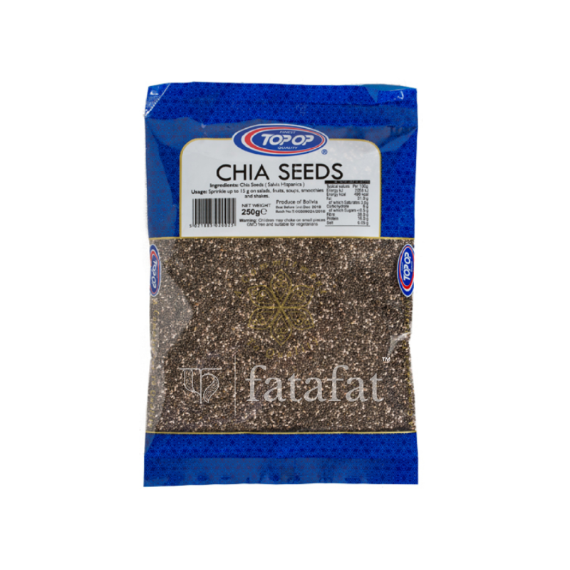 Chia Seeds – 250g TOPOP