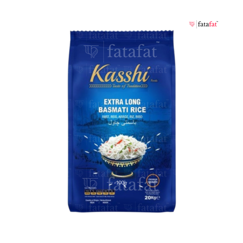 Extra Long Basmati Rice - 10kg Kasshi