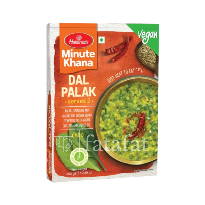 Dal Palak (Vegan) - 300g Haldiram Instant / Ready to eat