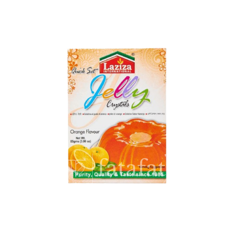 Laziza Orange Jelly Crystals - 85g
