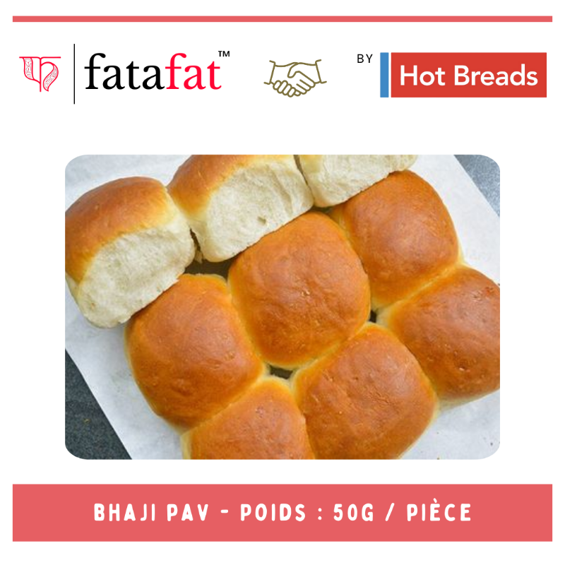 Pav / Bread (Vadapav Bun) - 6PC (Fresh)