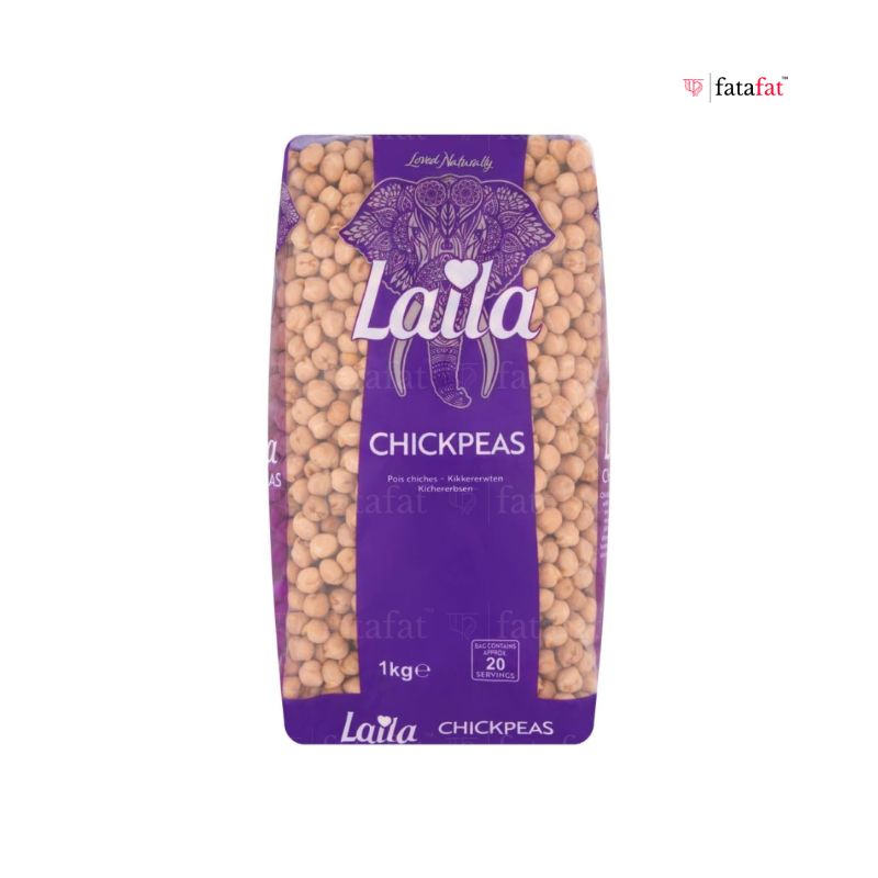 Kabuli Chana / White Chickpeas / Chole / Pois chiches blancs - 1kg Laila