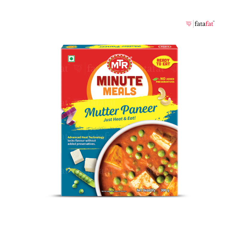 MTR Mutter Paneer 300g (Ready to eat)