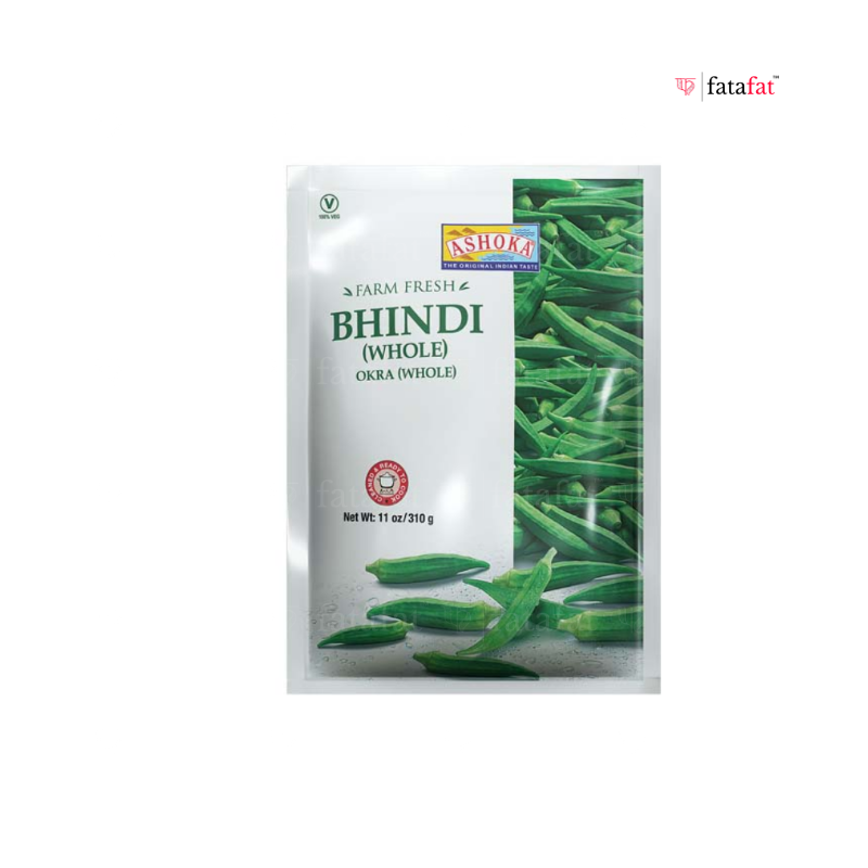 Bhindi / Okra Whole (Frozen) - 310g ASHOKA