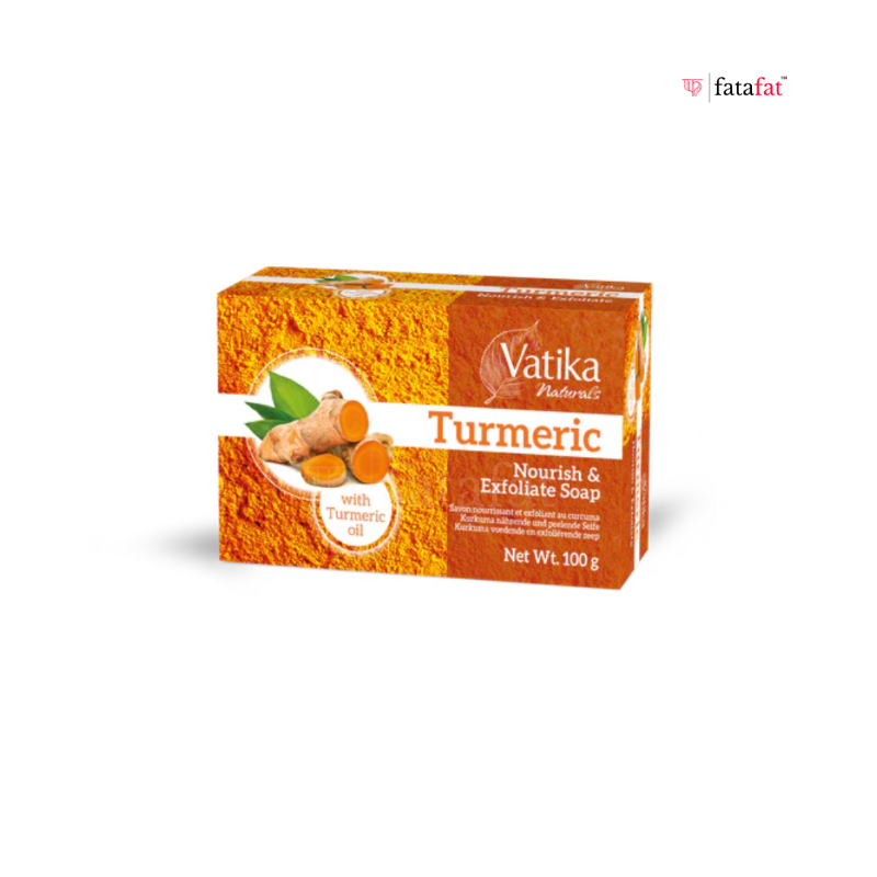 Vatika Natural Turmeric Soap