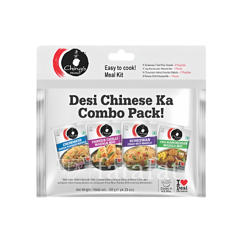 Ching’s Miracle Masala – Chinese Masala Combi Pack - 120g