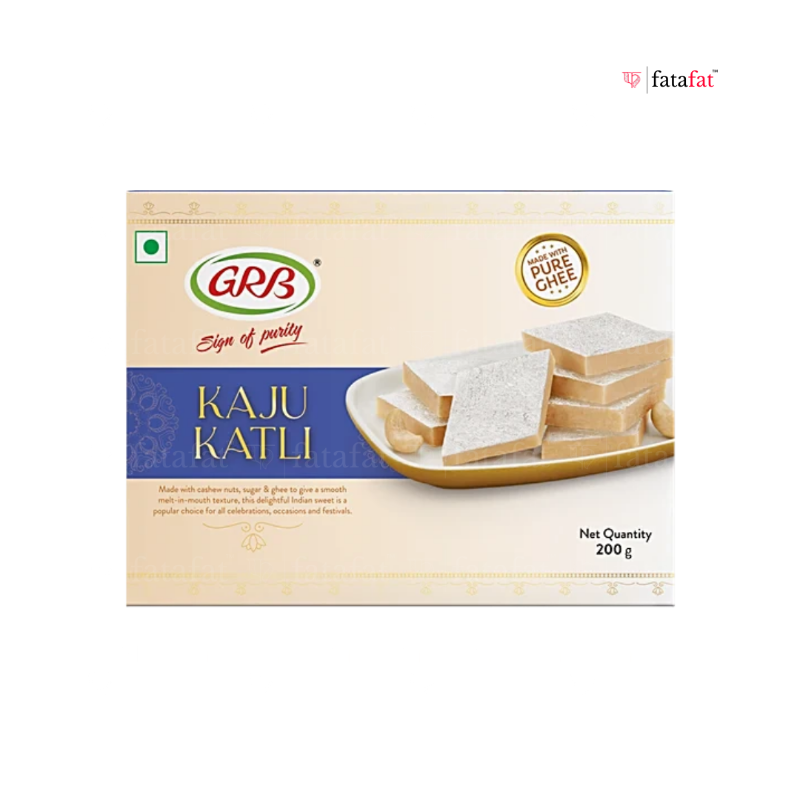 GRB KAJU KATLI  - Indian Sweets/ Douceurs Indiennes