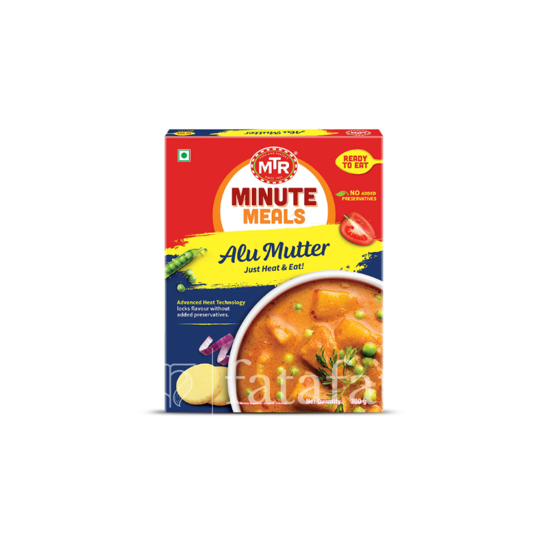 MTR Alu Muttar 300g (Ready to eat)