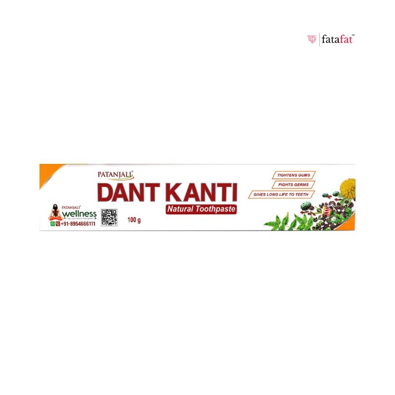 Patanjali Dant Kanti Natural Toothpaste - 100g