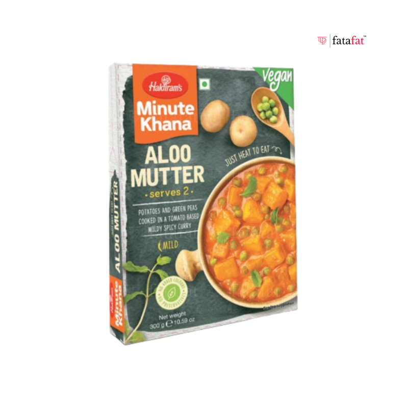 Aloo Mutter (Vegan) - 300g Haldiram Instant / Ready to eat