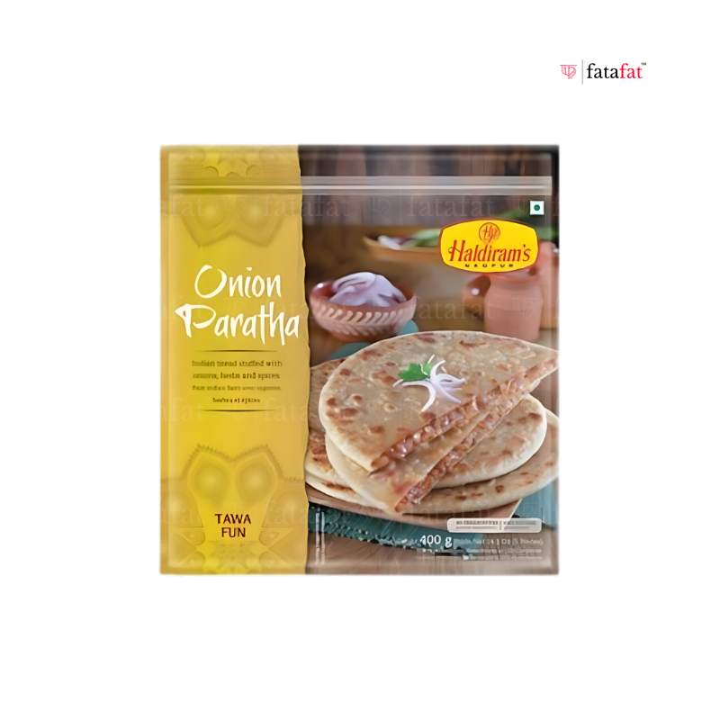 Onion Paratha (Frozen) - 400g Haldiram
