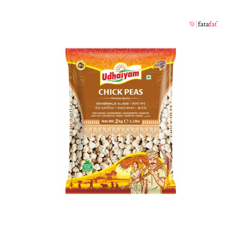 Udhaiyam White Chickpeas Big Size 2kg