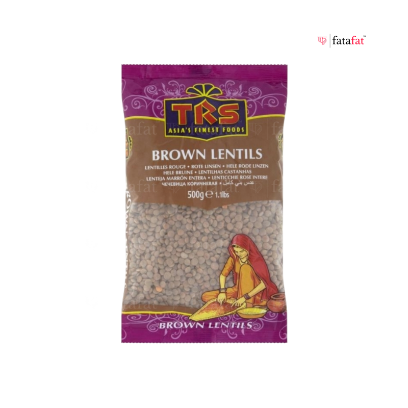 TRS Masoor Dal Whole / Brown Lentils (500g)