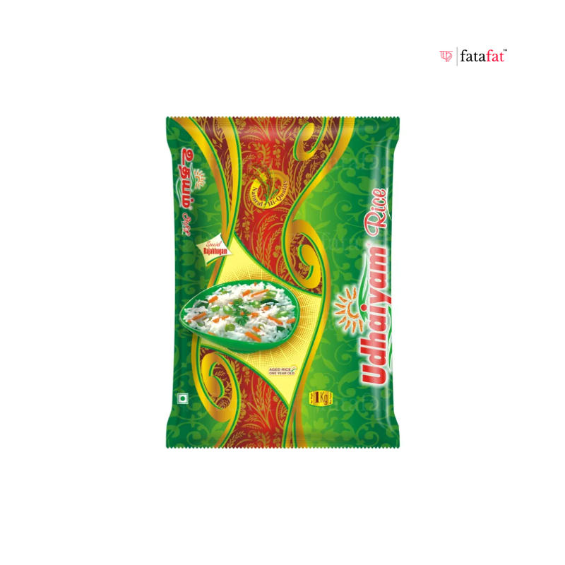 Udhaiyam Rajabhogam Ponni Boiled Rice 1kg
