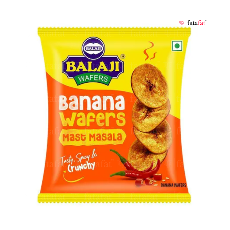 Balaji Banana Wafers (Mast Masala) – 375g