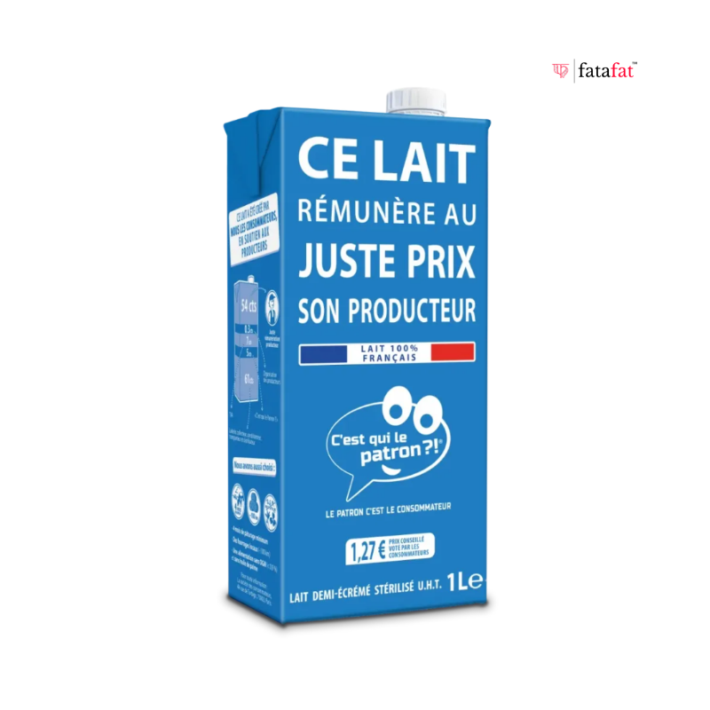 Milk / Lait demi ecreme – 1 L