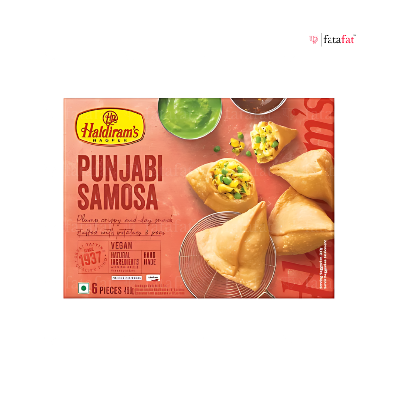 Punjabi Samosa (Frozen) - 650g Haldiram