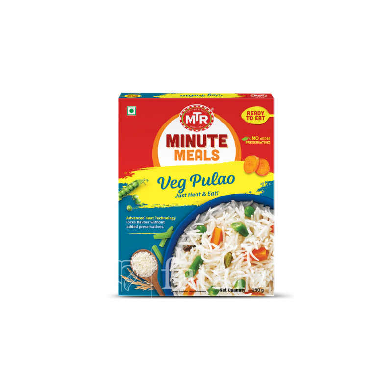 MTR Vegetable Pulao 250g (Ready to eat)