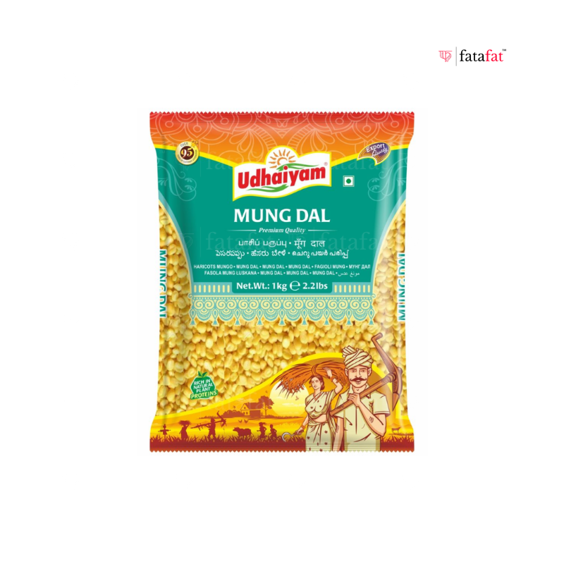 Udhaiyam Mung Dal 1kg Export Pack