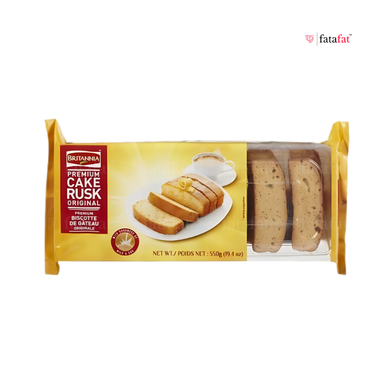 Britannia cake rusk - 550g