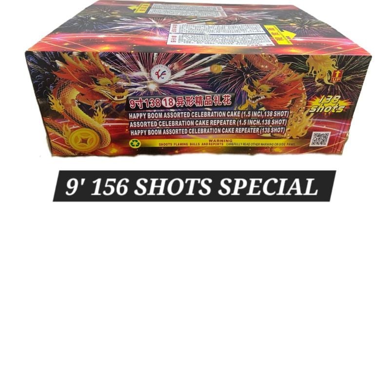 9"138+18=156 SHOT SPECIAL