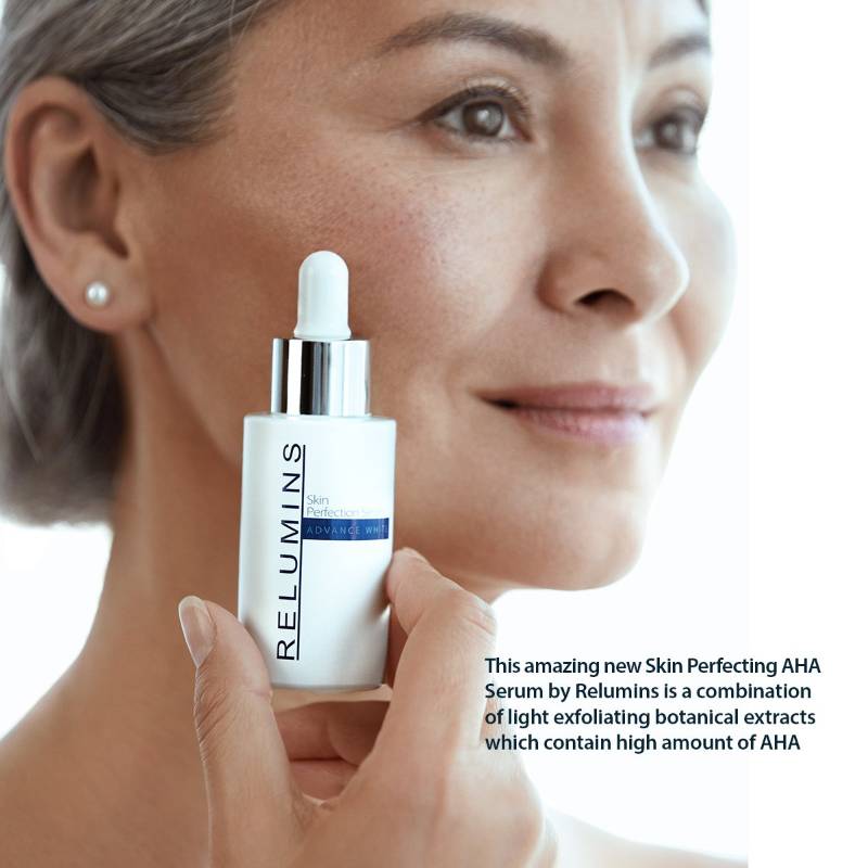 New and Improved AHA Serum! Relumins Skin Perfection Serum