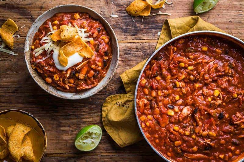 Chicken Chili Recipe Included