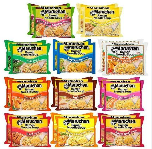 Ramen Noodles - Variety of Flavors