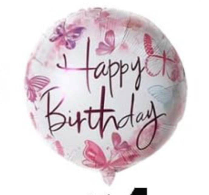 Happy Birthday Foil Balloons