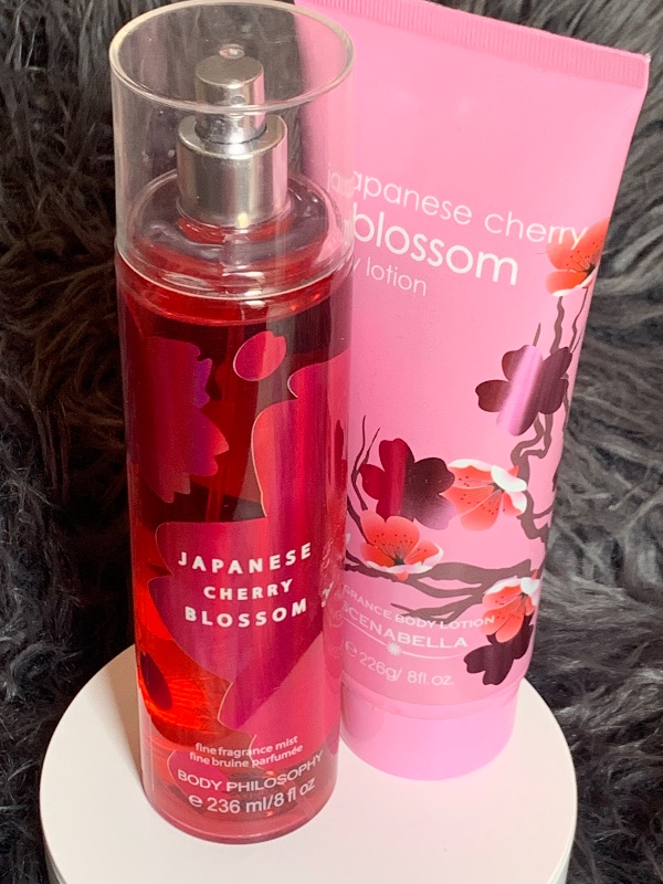 Body philosophy-Japanese cherry blossom- Fine Fragrance Mist & Super Smooth Body Lotion
