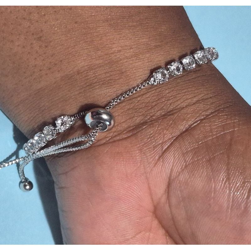 Rhinestones Bracelet Drawstring