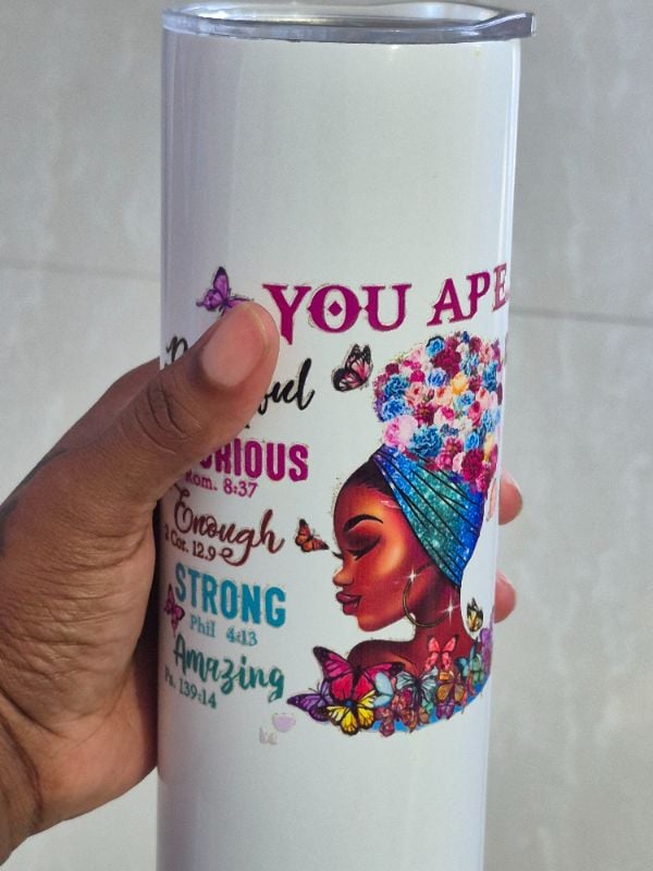 Customize Sublimation Tumbler Hot and Cold with one photo print