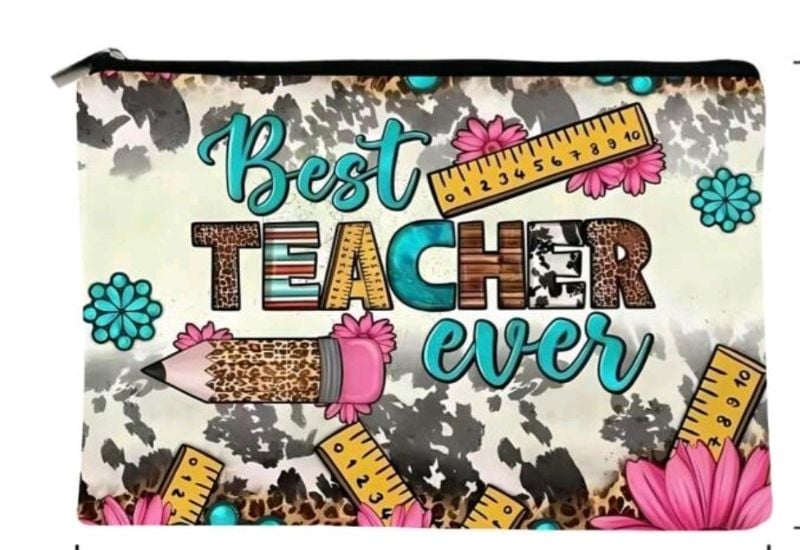 Teacher Makeup Bag
