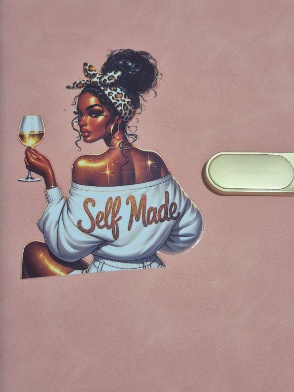 Customizable Notebook with two photo print