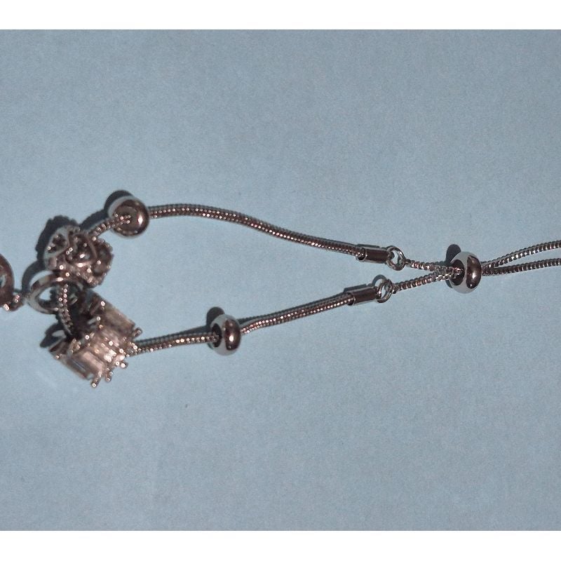 Rhinestones Bracelet Drawstring