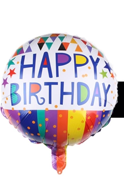 Happy Birthday Foil Balloons