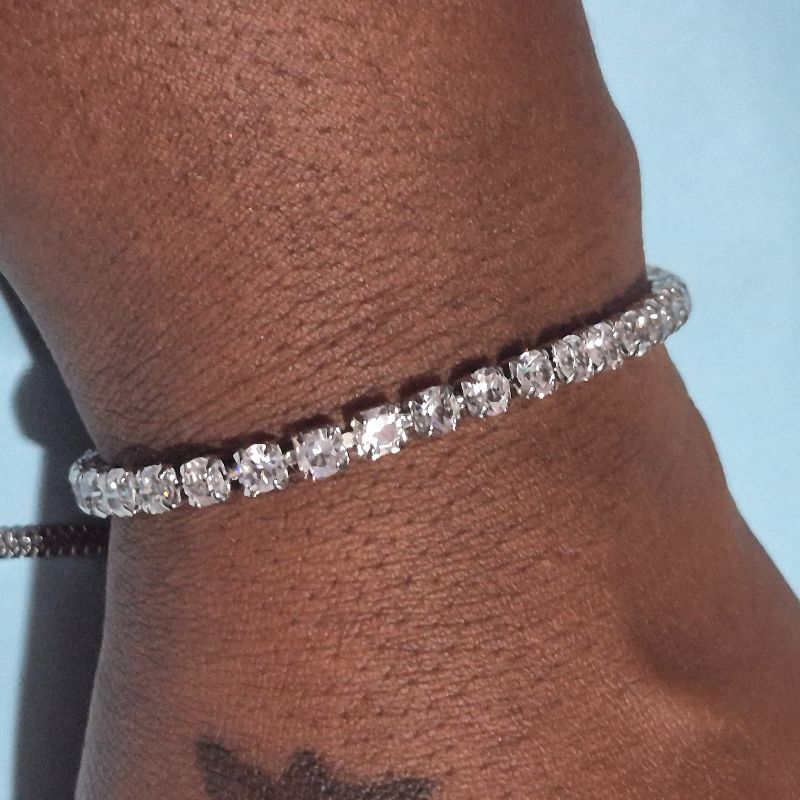 Rhinestones Bracelet Drawstring