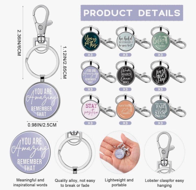 Motivational Keyring