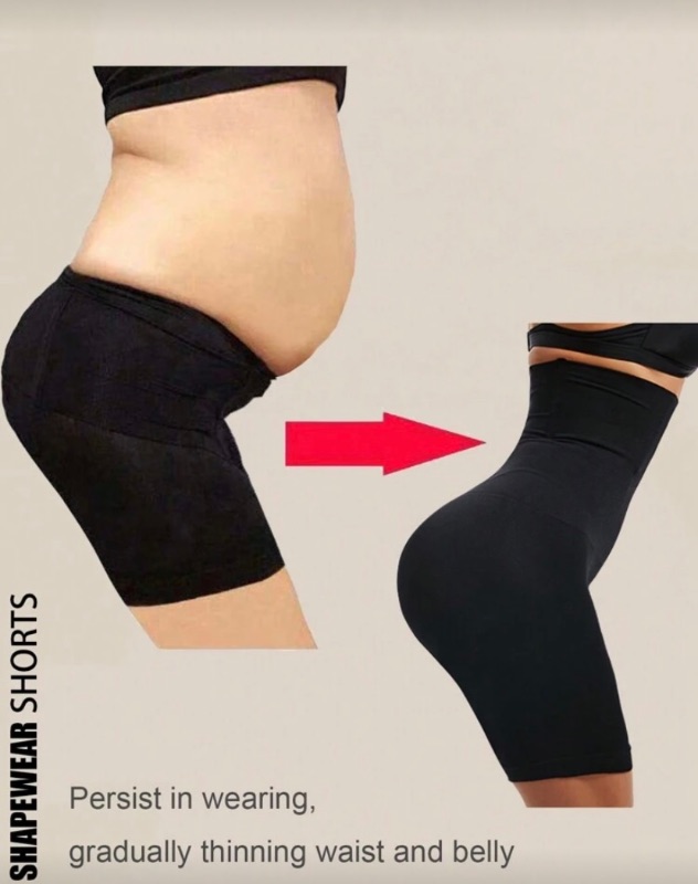 Tummy Control Shapewear for Women - High Waisted Butt Lifting Shapewear Faja Body Shaper Underwear Girdle