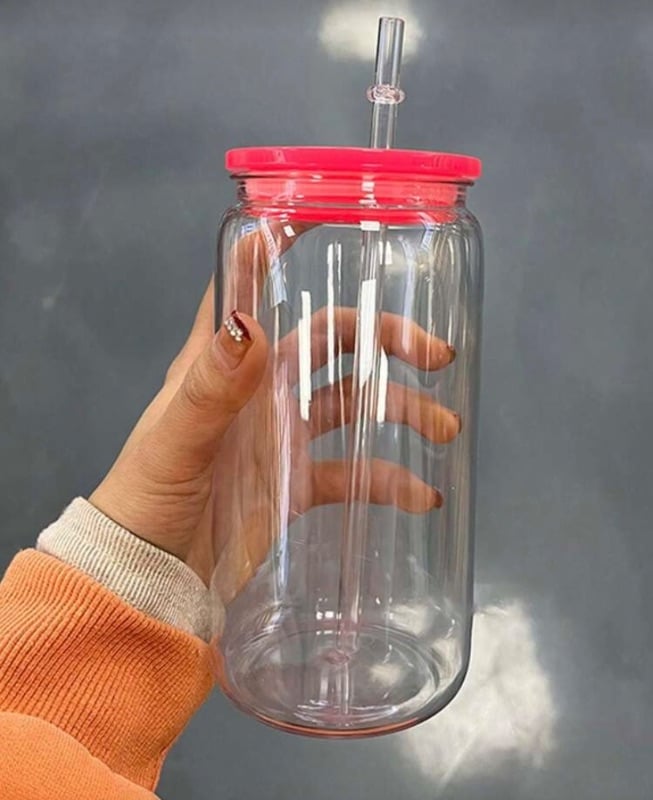 Customize Colour Lid Plastic Bottle with one photo print