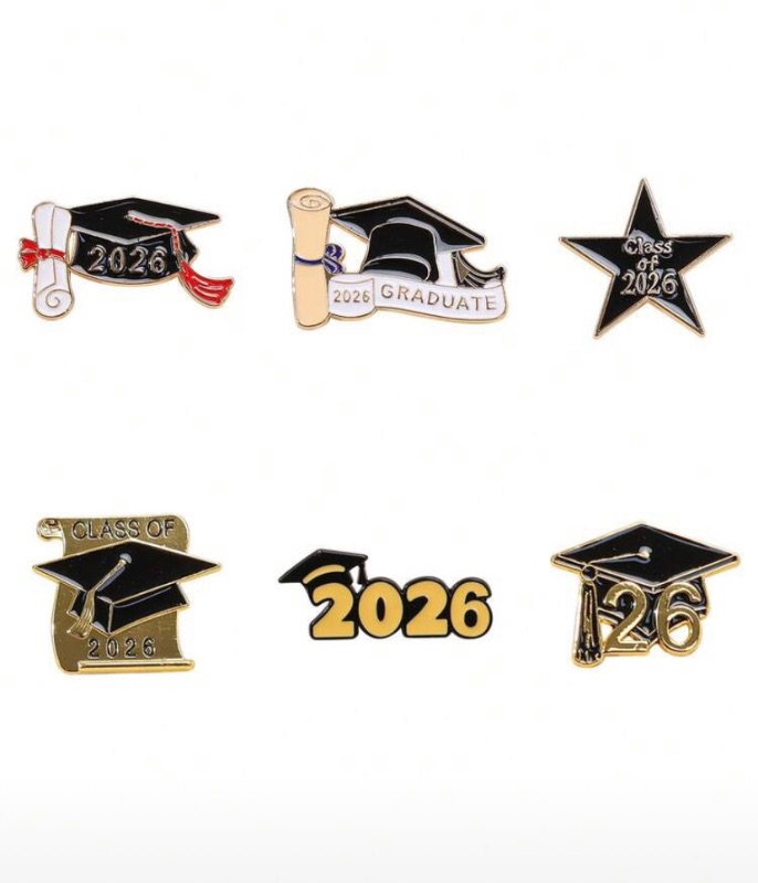 2026 Badge Brooch for Women Men boy or girl.