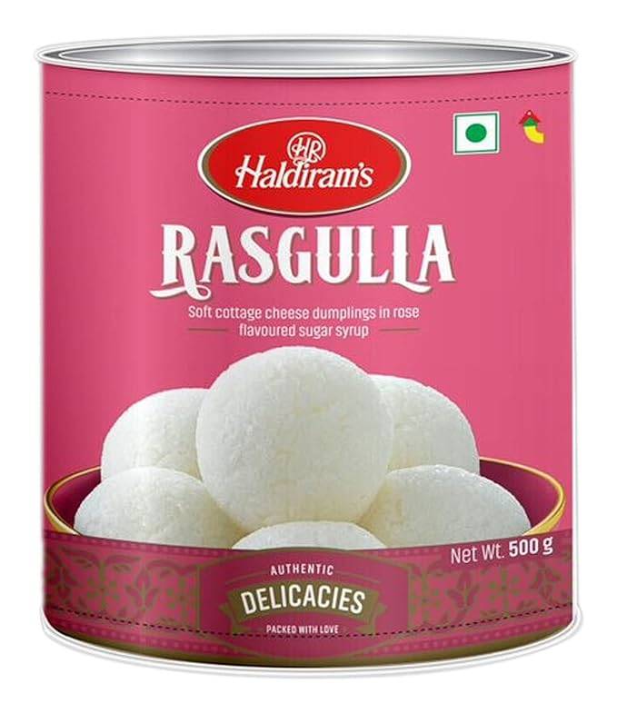 Haldiram Chld Rasgula 500g x 6